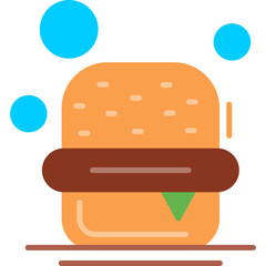 Burger Vector Icon