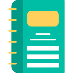 Notebook Vector Icon