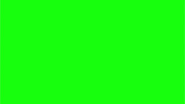 Red 3D question mark vector icon 4k animation video. Question mark green screen background.