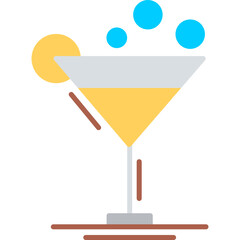 Cocktail Vector Icon
