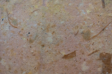 Close-up image of textured handmade recycled paper