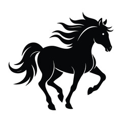 Obraz premium horse vector illustration art style design 