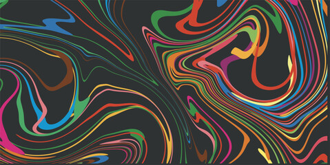 Minimalist colorful wavy background, minimalist marble motif background, psychedelic background