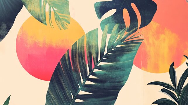 A vibrant flyer promoting eco-friendly subscription services with engaging typography. digital