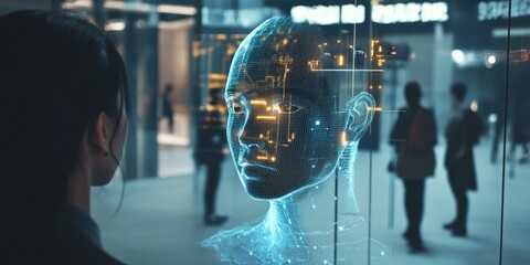 Exploring artificial intelligence in a futuristic setting