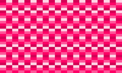 seamless geometric pattern red and pink rectangular block, randomly seamless pattern, Abstract seamless geometric pattern. Geometry red pink grid texture, Chic mosaic block