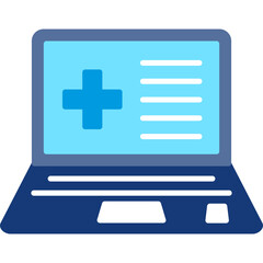 Obraz premium Laptop Vector Icon