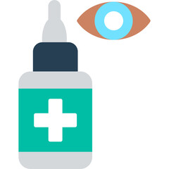 Eye Drop Vector Icon