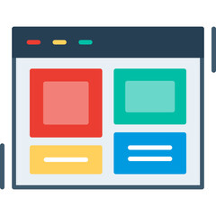 Layout Vector Icon