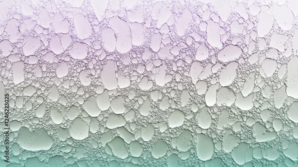 Poster abstract textured surface with irregular pattern in pastel gradient hues