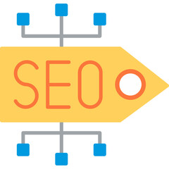 SEO Tag Vector Icon