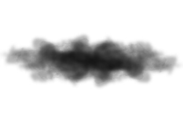 floating black fog effect PNG