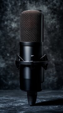 Microphone and its Stand.
