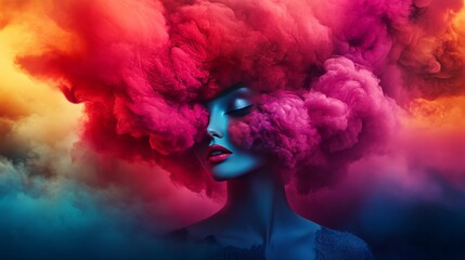 A serene beach scene at sunset, reflecting off the calm waves of the ocean. A lone figure stands silhouetted in the foreground, creating a peaceful and introspective mood.