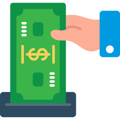 Deposit Vector Icon