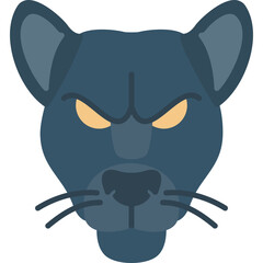 Black Panther Vector Icon