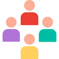 Network Group Vector Icon