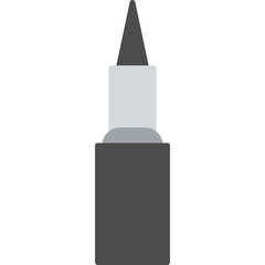 Kajal cosmetics Vector Icon