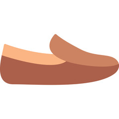 Men's Loafers Vector Icon