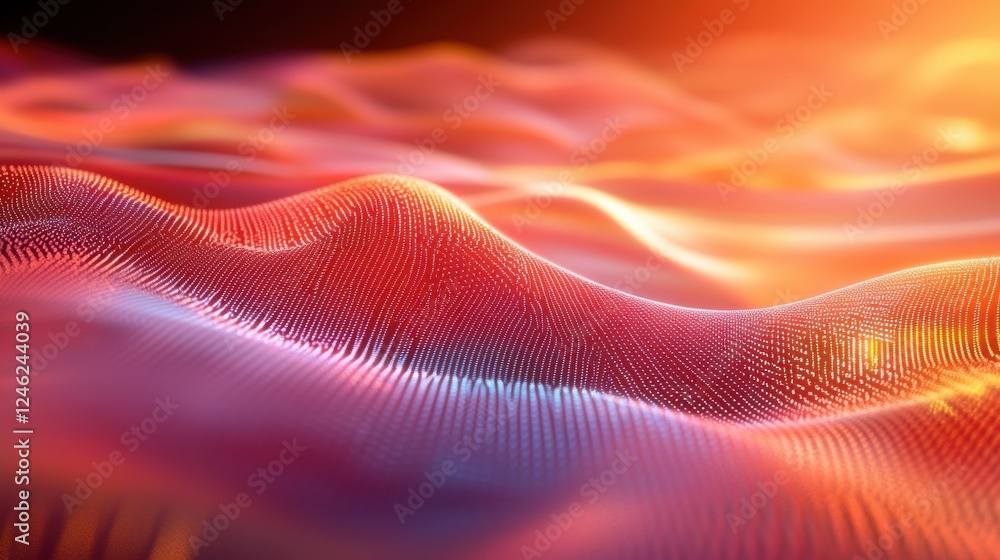 Aufkleber this abstract background image showcases the digital data stream with binary code, representing the 