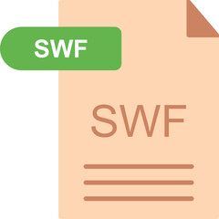 SWF Vector Icon
