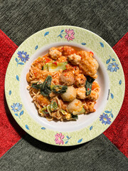 A plate high angle of seblak