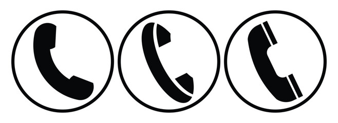 phone icon vector file, phone icon, phone icon set. eps 888