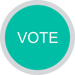 Vote Link Vector Icon