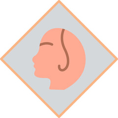 Painting of Woman Vector Icon
