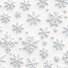 Fototapeta premium seamless pattern with snowflakes
