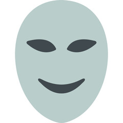 Ancient Face Mask Vector Icon