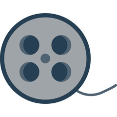 Reel Vector Icon