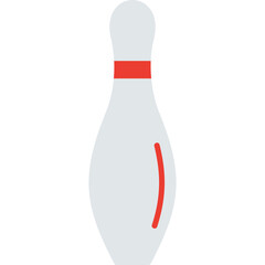 Bowling Pin Vector Icon