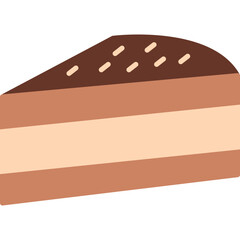 Cake Slice Vector Icon