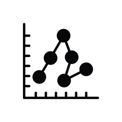 Chart vector icon