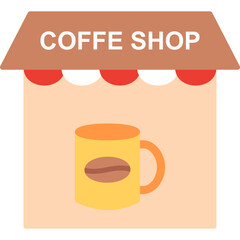 Coffee Shop Vector Icon