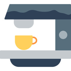Coffee Machine Vector Icon
