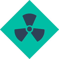 Radiation Vector Icon