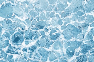 Fototapeta premium Ocean surface texture, aerial view, whitecaps, background design