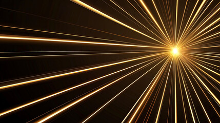 Obraz premium golden Laser Beam