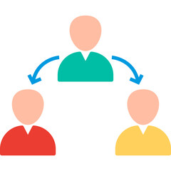 Connected Users Vector Icon