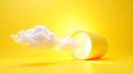 "Bright Energy: Golden Sun, Vibrant Colors, and Dynamic Light Design"