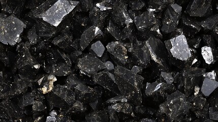 Black crystal texture background