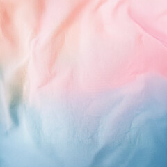 Subtle Soft Pastel Rainbow Random Color Mixed Colour Pleated Wrinkle Cotton Fabric Cosmetics Cosmetic Products Makeup Fashion Texture 3D Background Screen