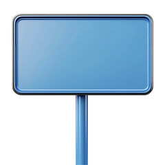 Fototapeta premium blank road sign
