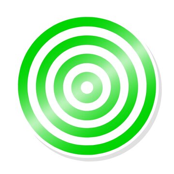 green target on white, target isolated on white, green target on white background, target, business element, success, target icon, target element 