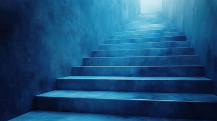Fototapeta premium Blue backgrounds featuring subtle ombre gradients transitioning to light teal