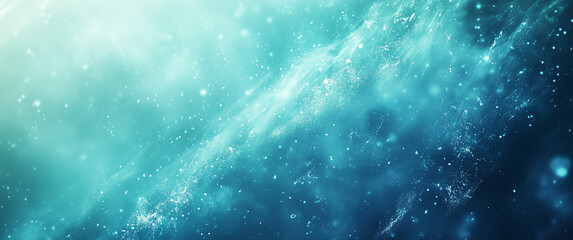 Fototapeta premium Ethereal Blue Abstract Water Flow Background