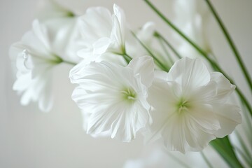 Obraz premium White Flowers in Soft Focus