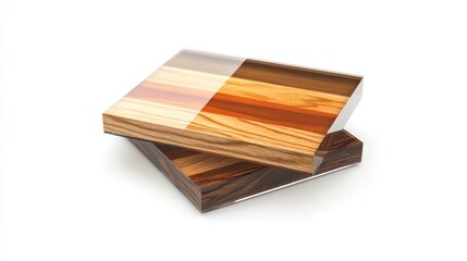 Wooden Tray with Resin Coating